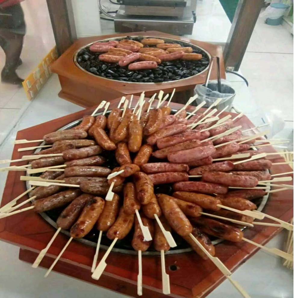 漢伯尅石鍋烤腸在廣州萬勝廣(guang)場倍受歡迎