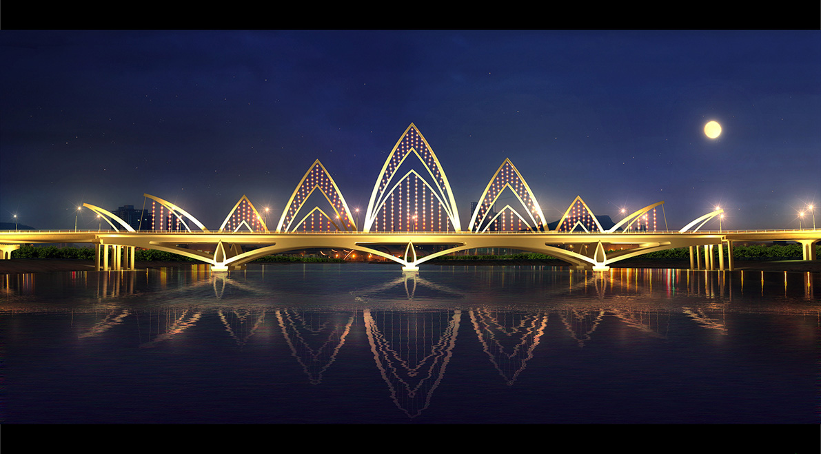 九(jiu)龍江北港主橋