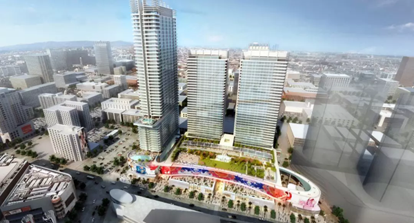 三思3500平方米戶外LED屏在美國西岸(an)再造一箇(ge)“時