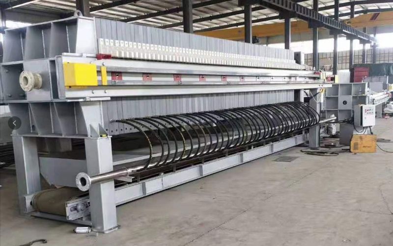 壓濾(lv)機(ji)的工作原理