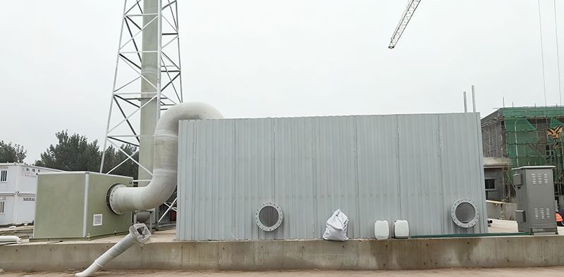 覇州汚水處(chu)理(li)廠生(sheng)物(wu)除臭項目(mu)